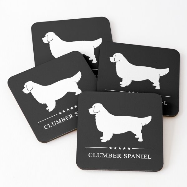 Item preview, Clumber Spaniel White Silhouette designed and sold by zyla-calkins.