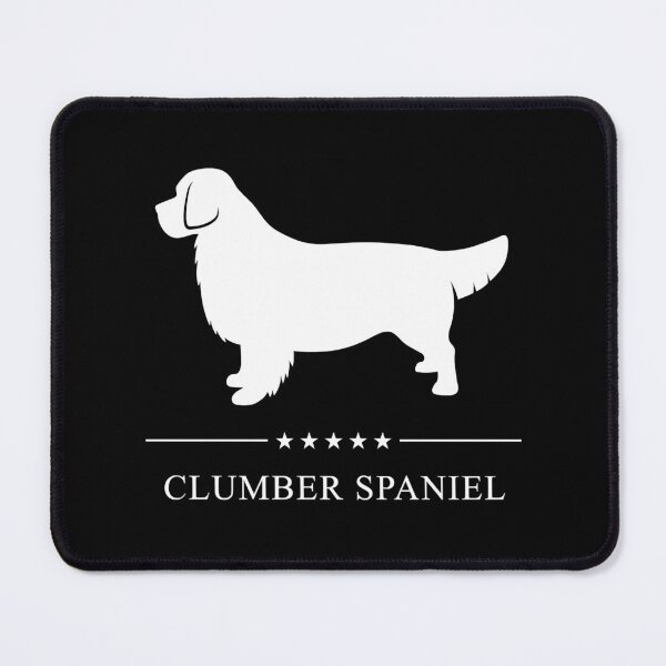 Item preview, Clumber Spaniel White Silhouette designed and sold by zyla-calkins.