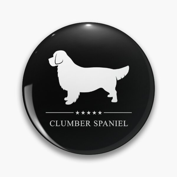 Item preview, Clumber Spaniel White Silhouette designed and sold by zyla-calkins.