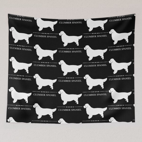 Item preview, Clumber Spaniel White Silhouette designed and sold by zyla-calkins.