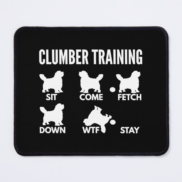 Item preview, Clumber Training Clumber Spaniel Tricks designed and sold by zyla-calkins.
