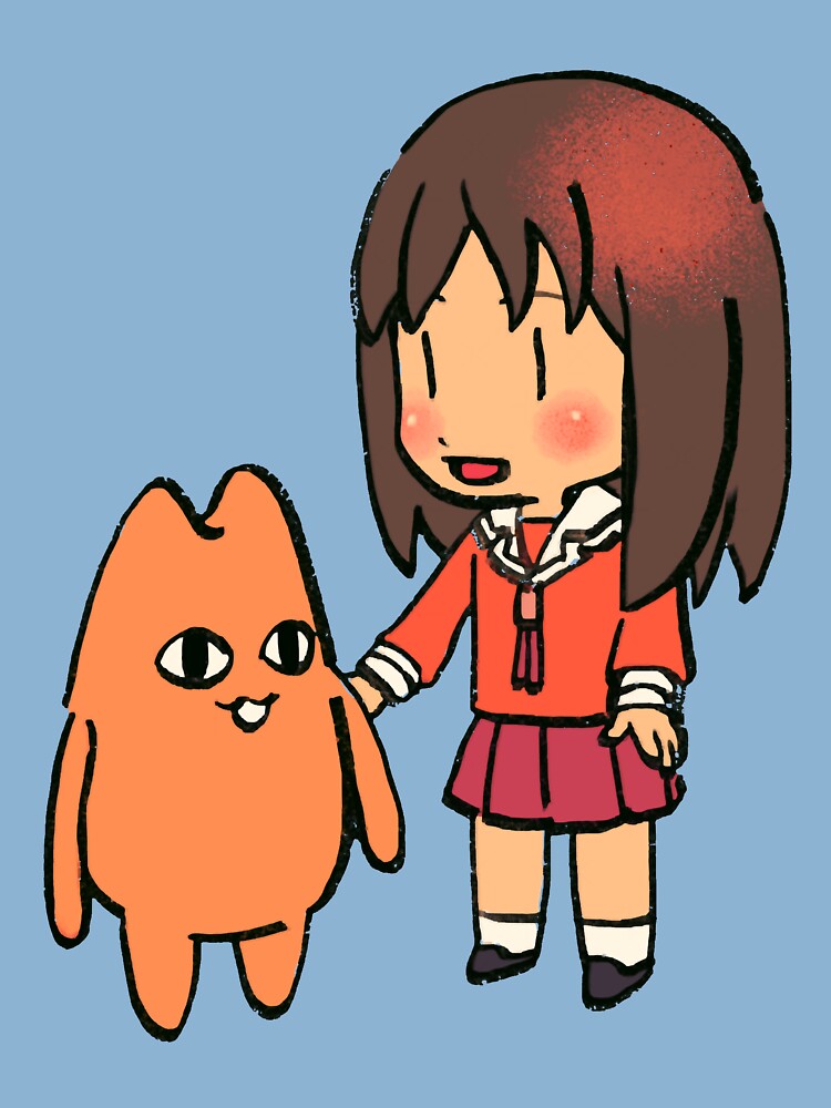 I draw chibi osaka and chiyo chan_s dad azumanga daioh