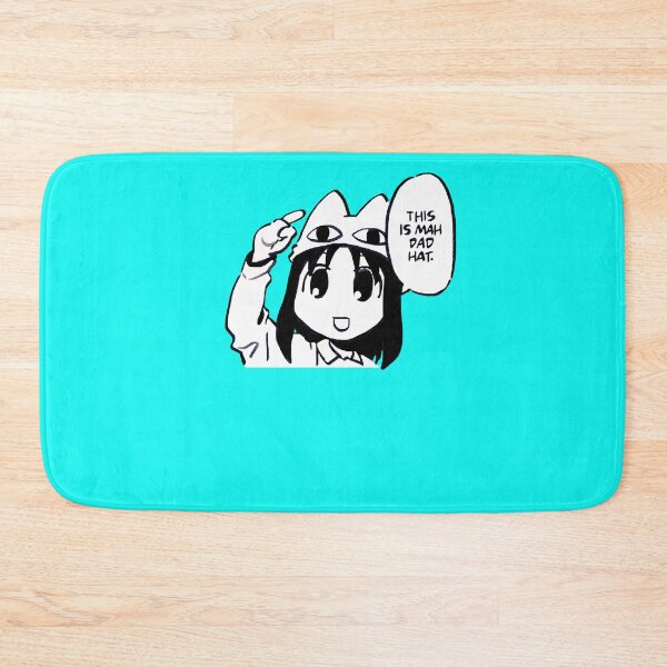 Item preview, I draw osaka in cafe uniform saying this is mah dad hat  azumanga daioh designed and sold by JuliCedillo.