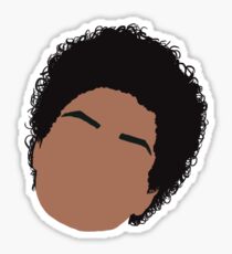 Bruno Mars Head Sticker