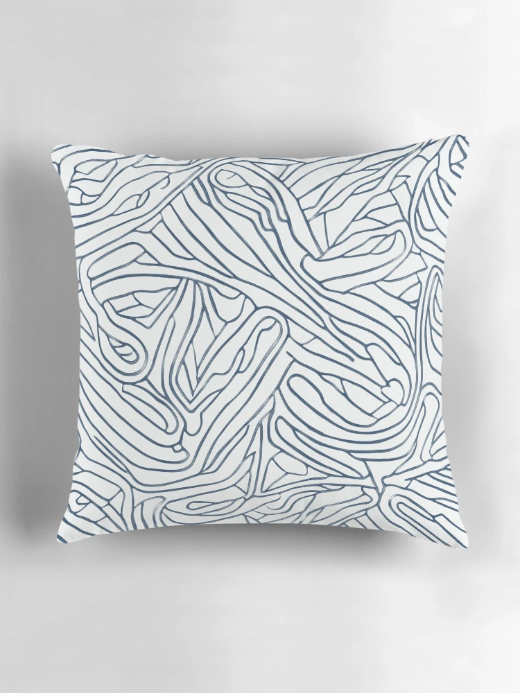 Thumbnail 3 of 4, Pillow, Noisy Pattern designed and sold by InfinityPattern.