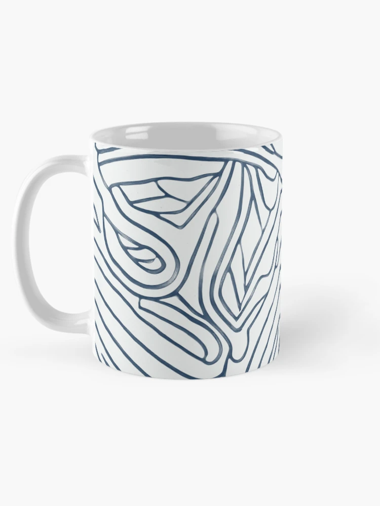 Thumbnail 5 of 6, Coffee Mug, Noisy Pattern designed and sold by InfinityPattern.