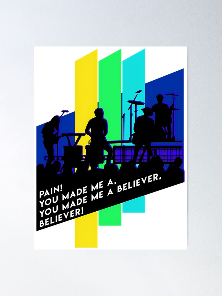 Imagine Dragons - Believer Poster for Sale by AddictGabe