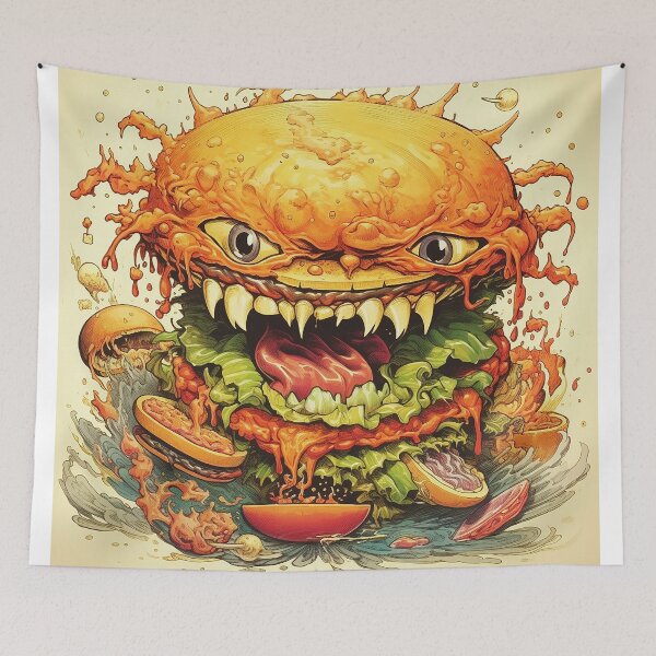 Item preview, Burger MOnster Eat Another Burger designed and sold by AndyreiSman.