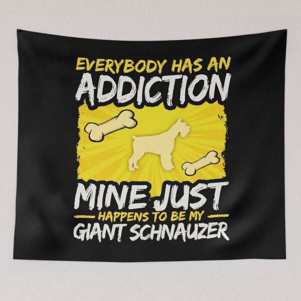 Item preview, Giant Schnauzer Funny Dog Addiction designed and sold by vega-jumpz.