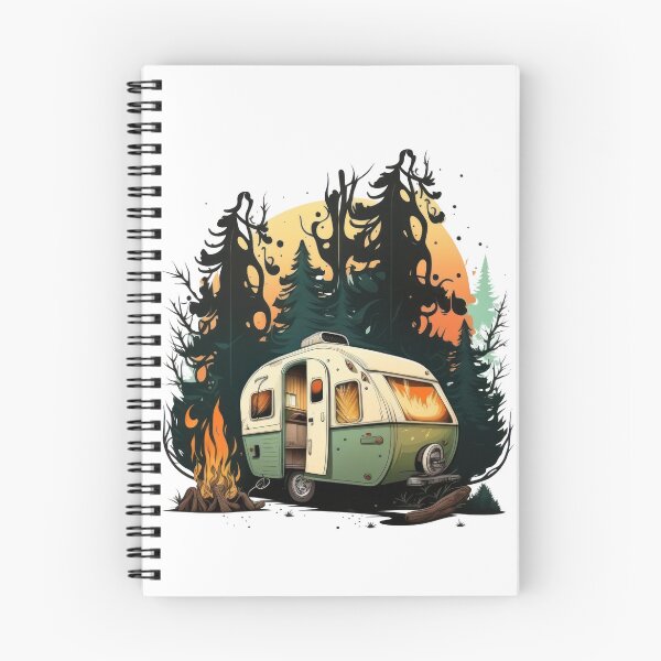 Item preview, Taking a trip back in time with this adorable 1960s camper designed and sold by cafegrafis.