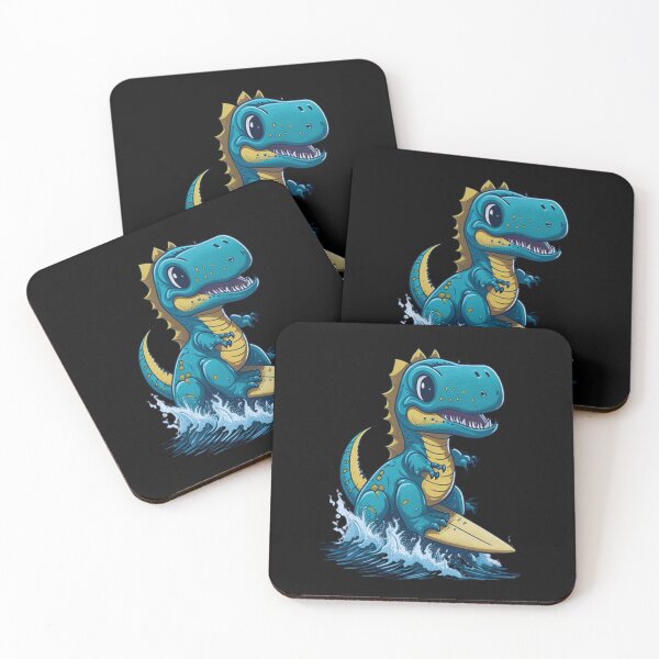 Item preview, Surf Curse Dinosaur designed and sold by Im Divify.