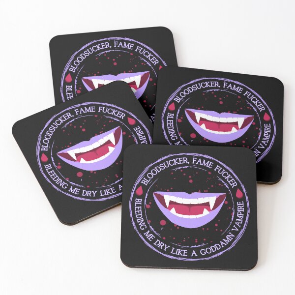 Item preview, Bleeding Me Dry like a Goddamn Vampire Lyrics Design designed and sold by doria-photos.