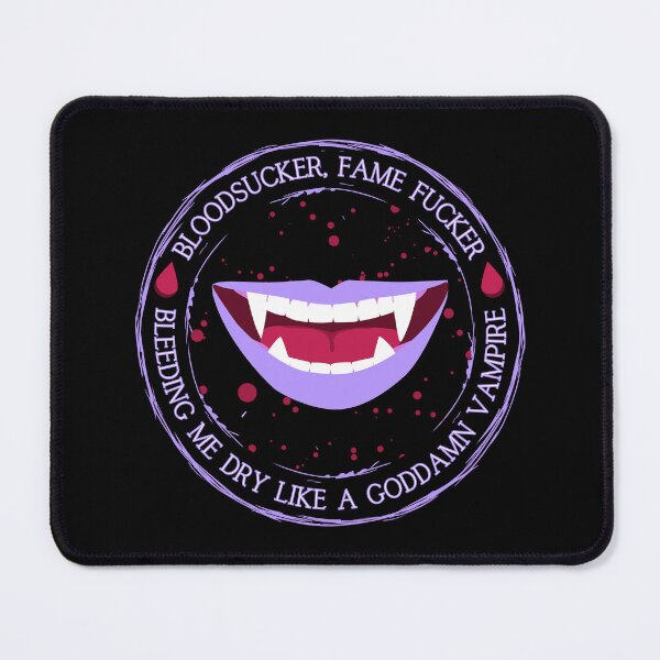 Item preview, Bleeding Me Dry like a Goddamn Vampire Lyrics Design designed and sold by doria-photos.