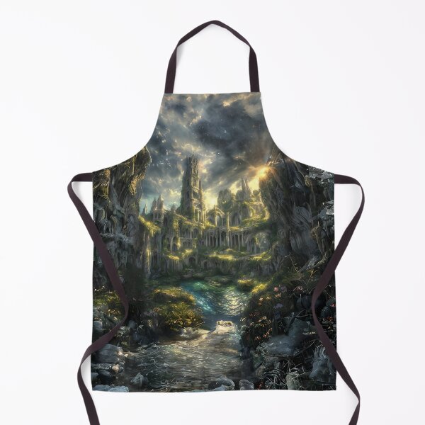 Item preview, Post-apocalyptic overgrown heavenly castle designed and sold by ArthurVandelay.
