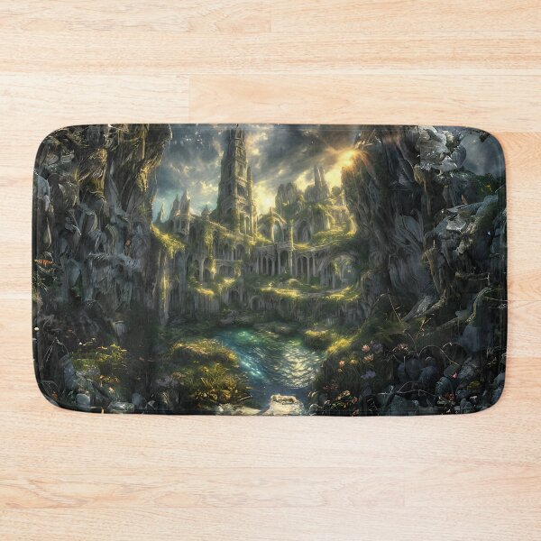 Item preview, Post-apocalyptic overgrown heavenly castle designed and sold by ArthurVandelay.