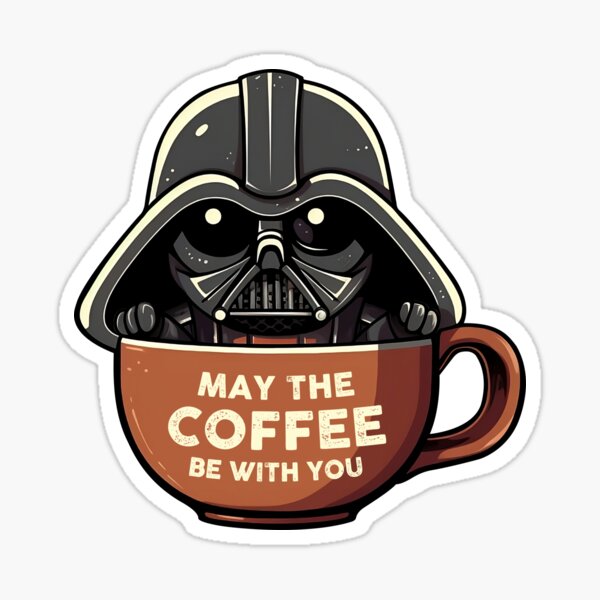Star Wars Coffee Stickers for Sale Redbubble