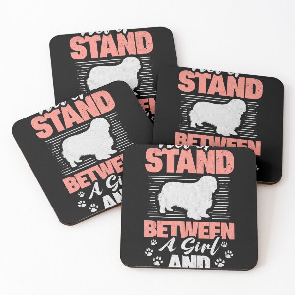 Item preview, Funny Clumber Spaniel Saying - Never stand between a girl and Clumber Spaniel Dog Breed Fitted Scoop designed and sold by vega-jumpz.