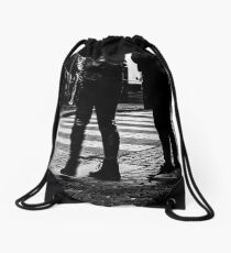 Crosswalk Drawstring Bag