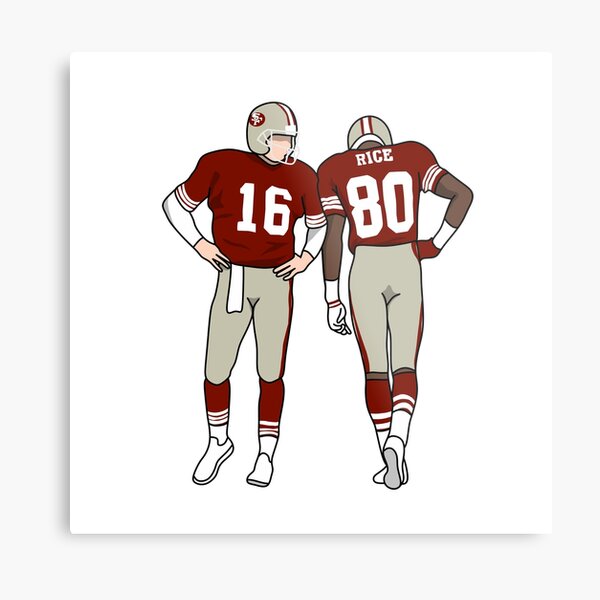 Dan Marino Joe Montana Framed Art Print for Sale by harrisonbrowne