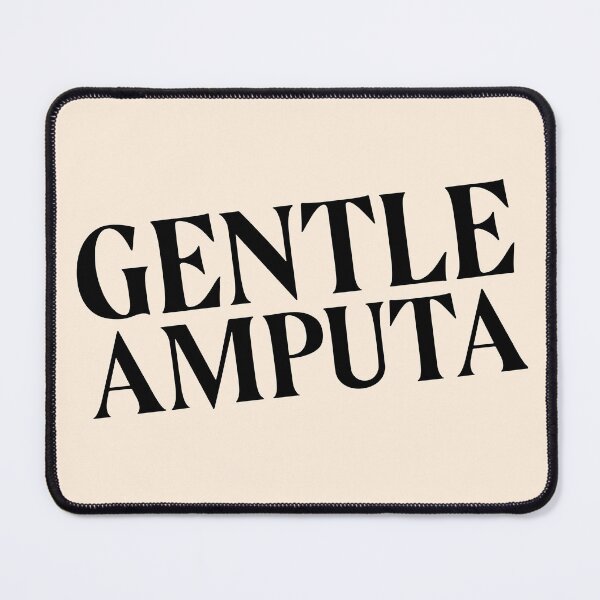 Item preview, GENTLE AMPUTA CANVAS TOTE LAPTOP SLEEVE FUNNY PINOY designed and sold by aydapadi.