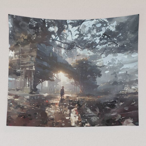 Item preview, Post-apocalyptic survivor in the city designed and sold by ArthurVandelay.