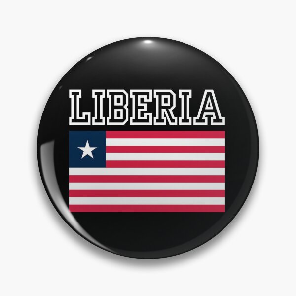 Item preview, Liberia Country Flag Collection designed and sold by tshirtsandme.