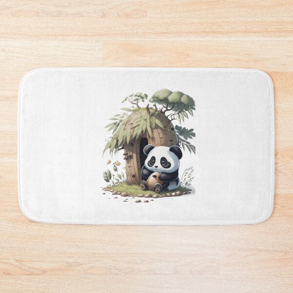 Item preview, Honey-licious Panda: Sweet Moments in Its Cozy Hut designed and sold by hudaG.