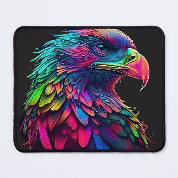 Item preview, Eagle in Psychodelic Colors designed and sold by Pedja Designs.