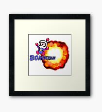 Bomberman Framed Print