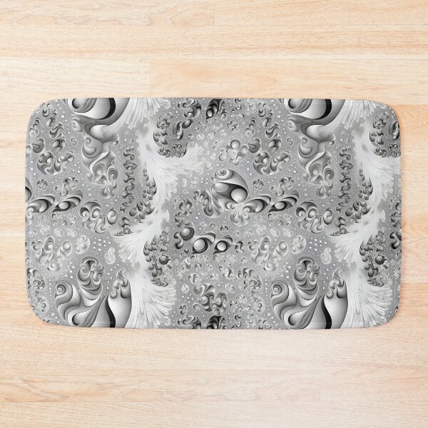 Item preview, Monochrome Fractal Seamless Pattern designed and sold by Sturdust.