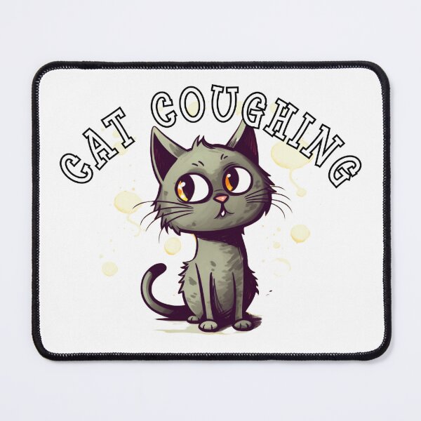 Item preview, CAT COUGHING designed and sold by Tee Studio.