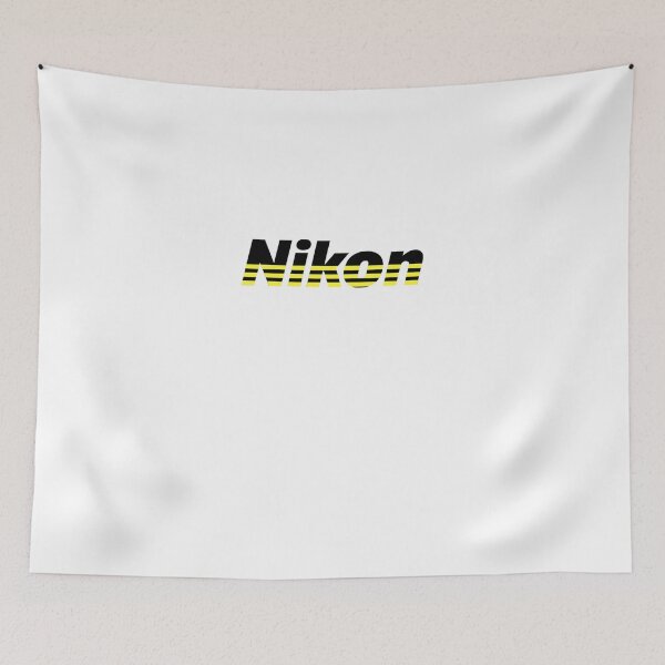 Artikelvorschau, Nikon-Logo in Schwarz und Gelb entworfen und verkauft von JuanBaltazar.