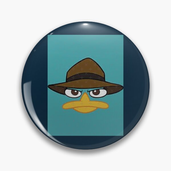 Item preview, Perry The Platypus face agent p Graphic  designed and sold by totumac9.