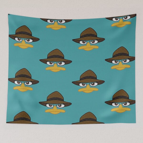 Item preview, Perry The Platypus face agent p Graphic  designed and sold by totumac9.