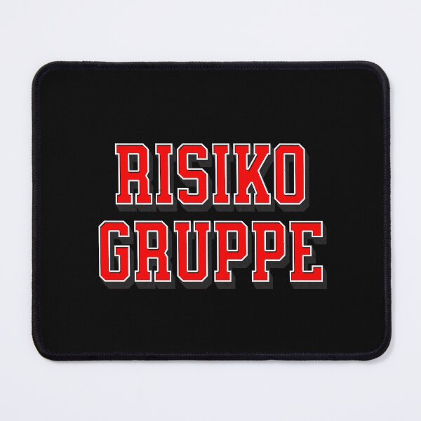 Item preview, Risk group, funny design with German pun designed and sold by Pflugart.