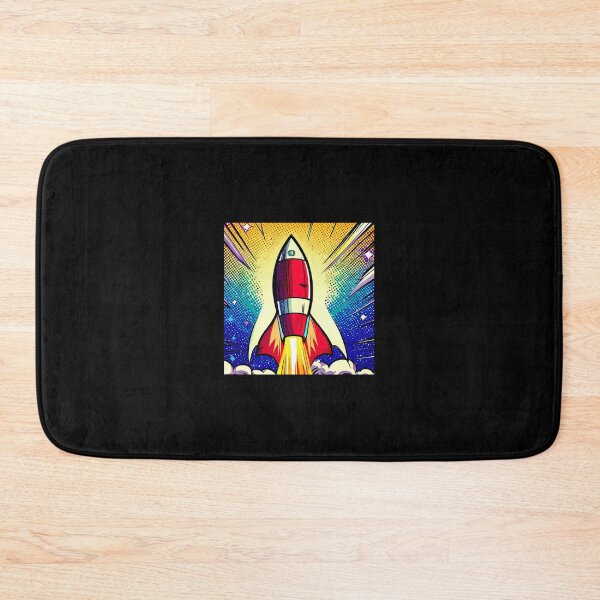 Item preview, Nave espacial colorida cómica designed and sold by pmthjvoo74.