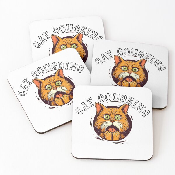 Item preview, CAT COUGHING designed and sold by Tee Studio.