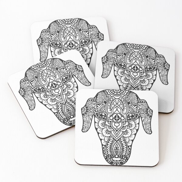 Item preview, Borzoi Mandala designed and sold by Huebucket.