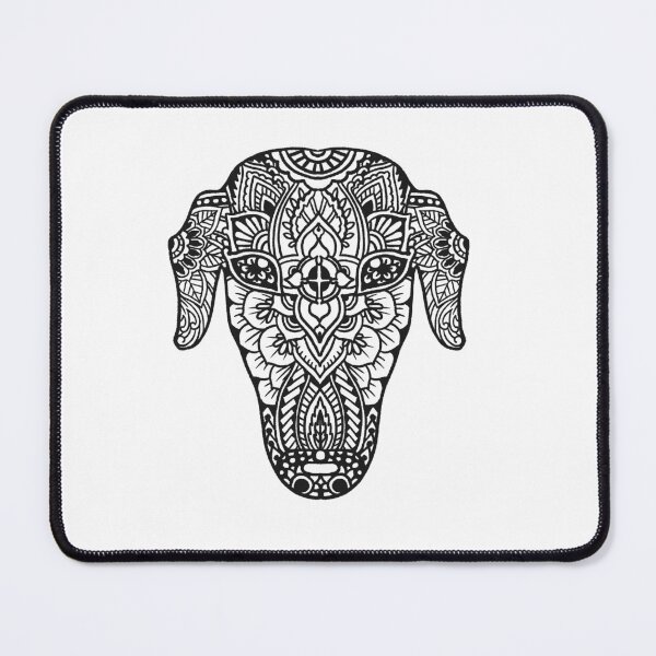 Item preview, Borzoi Mandala designed and sold by Huebucket.
