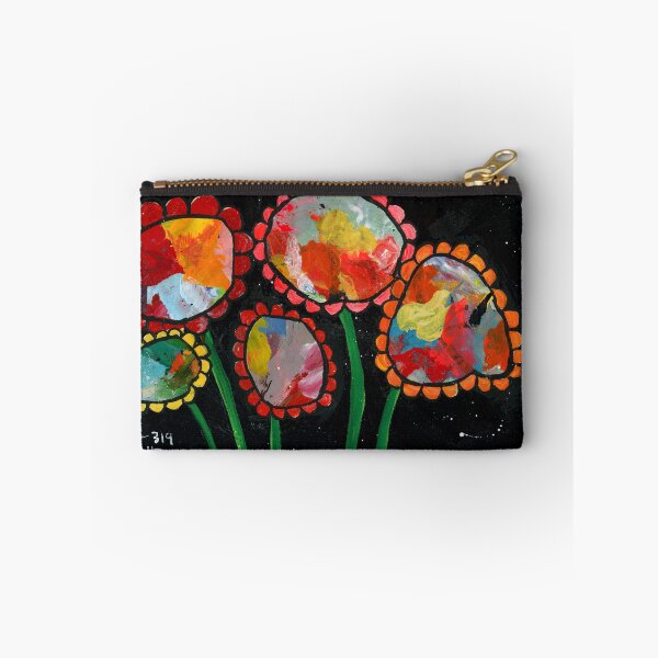 Aperçu de l'œuvre Projet 321 - Happy Flowers créée et vendue par Cheryl Houston Art.
