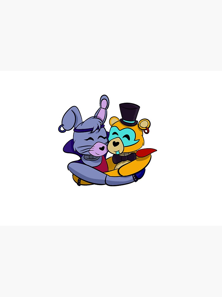 FNAF - Glamrock Bonnie & Glamrock Freddy (Fazburger™️) Sticker