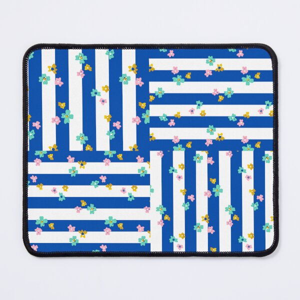 Item preview, A Checkerboard Pattern of Blue and White Stripes Alternating designed and sold by capefox.