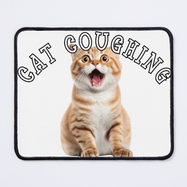 Item preview, CAT COUGHING designed and sold by Tee Studio.