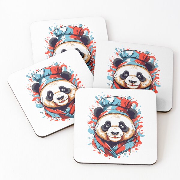 Item preview, Cute panda chef. Portrait. designed and sold by osadchyii.