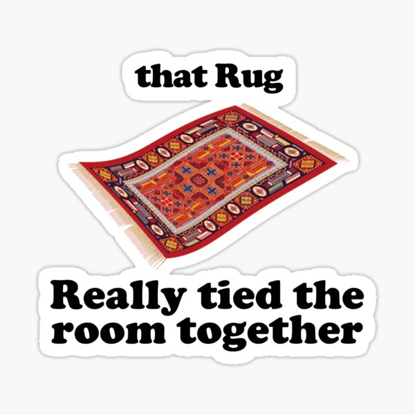 Item preview, that rug really tied the room together designed and sold by American Artist Designs.
