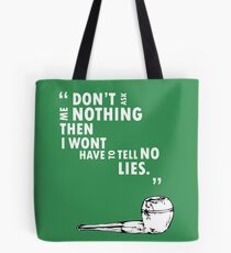 Huck Finn Quote Tote Bag