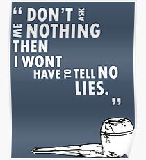 Huck Finn Quote Poster
