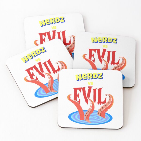 Item preview, Nerdz Vs. Evil - Main  designed and sold by LatimerFecteau.