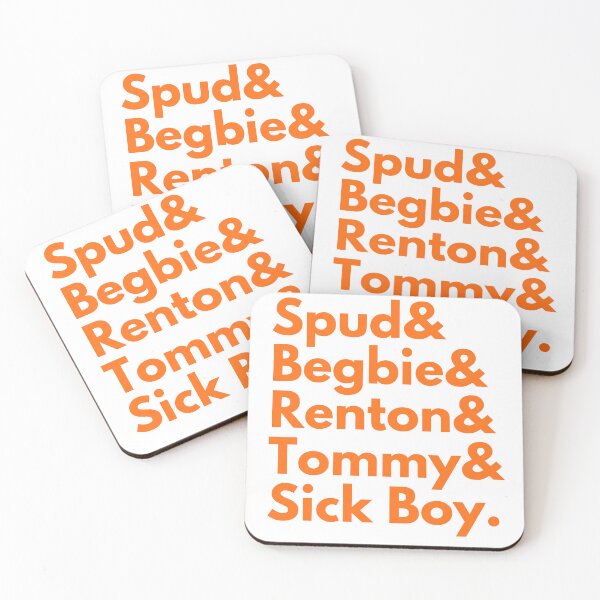 Item preview, Spud And Begbie And Renton And Tommy And Sick Boy designed and sold by barrelroll909.