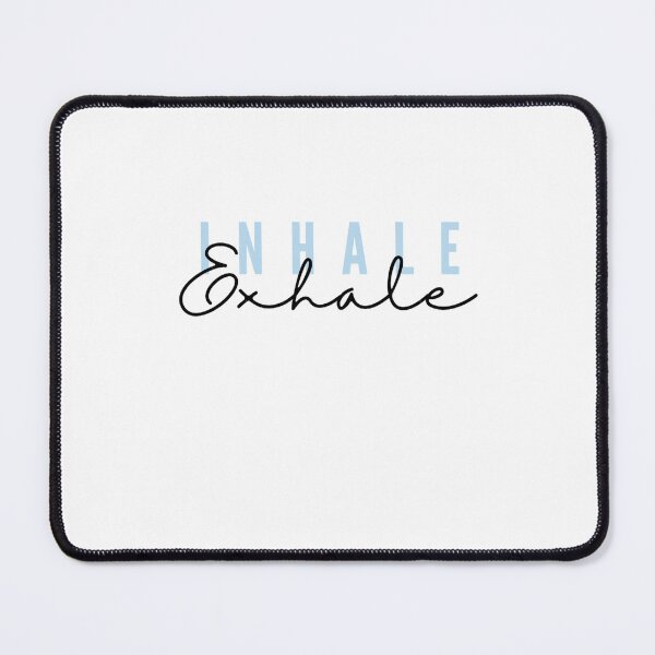 Item preview, Inhale - Exhale blue designed and sold by LeslieMack.